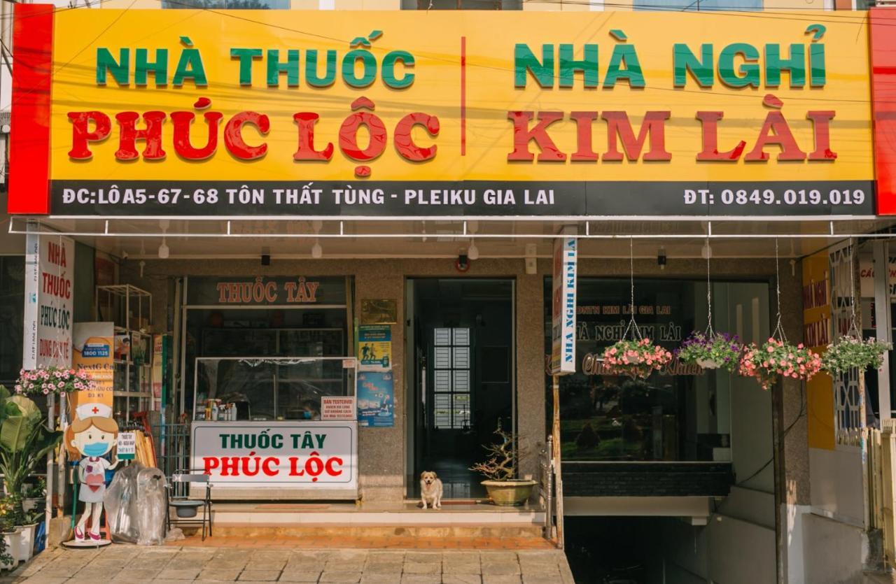 Nha Nghi Kim Lai - Doi Dien Benh Vien Tinh Gia Lai -132 Ton That Tung Pleiku Exterior photo